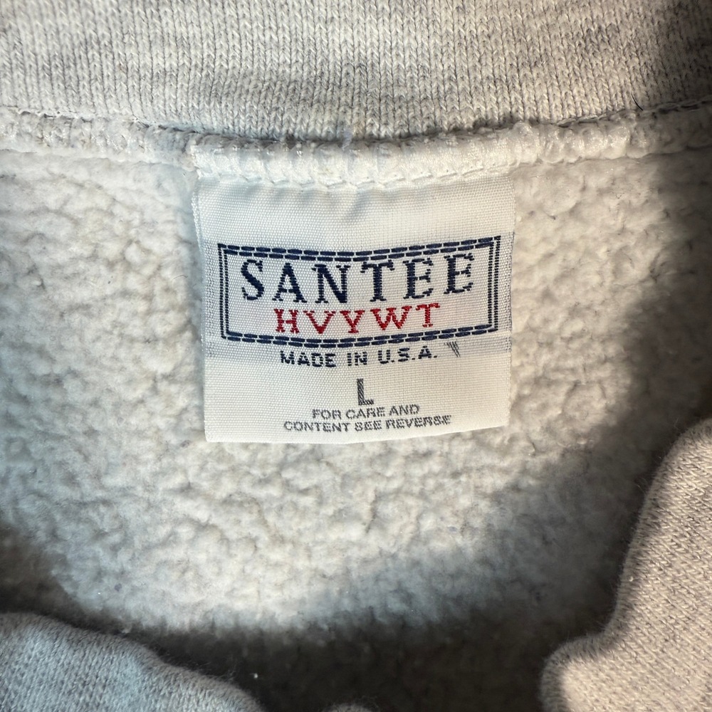 Vintage 90s Mu‎ Phi Epsilon Crewneck Size Large Fraternity Collegiate Sweatshirt - Picture 4 of 9